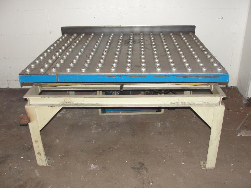 Material Handling Equipment scissor lift table, 2000 lbs. Advance Lifts Inc model AL-236, 55.5 x 48 platform