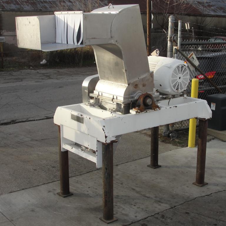 Mill Fitzpatrick model 59 Fitzmill, Stainless Steel Contact Parts, 50 hp, pan type feed