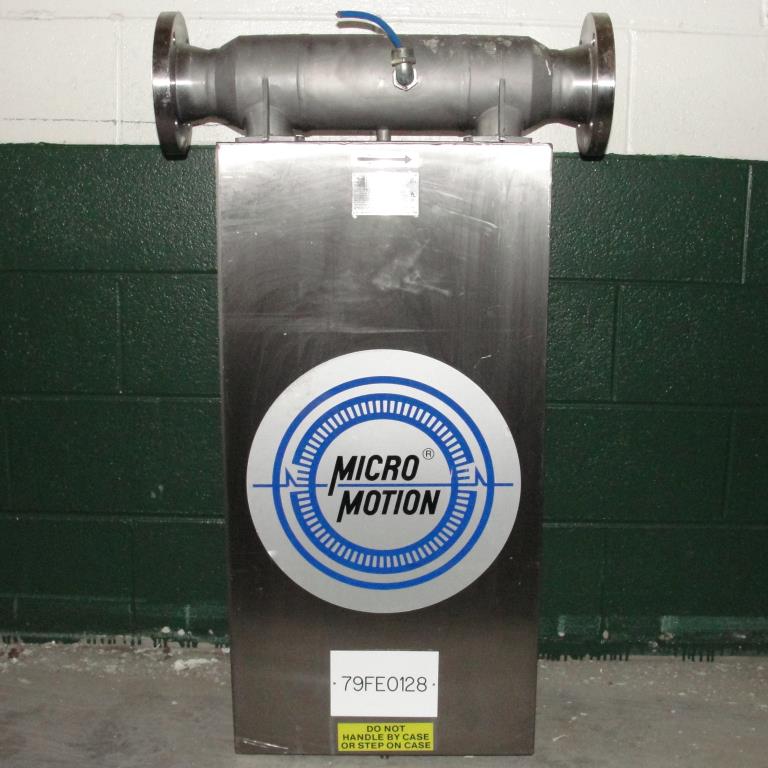 Miscellaneous Equipment 3 MicroMotion model D300S-SS-A150 mass flow meter up to 7000 lb/min flow range Stainless Steel