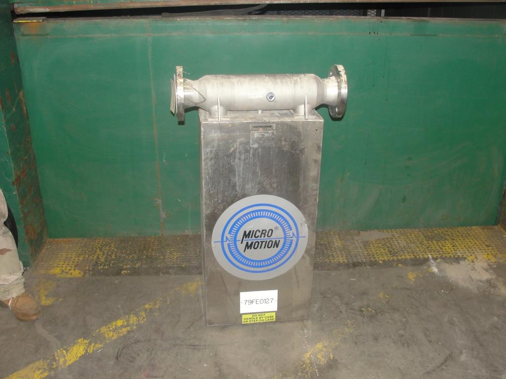 Miscellaneous Equipment 3 MicroMotion model D300S-SS-A150 mass flow meter up to 7000 lbs/min flow range Stainless Steel