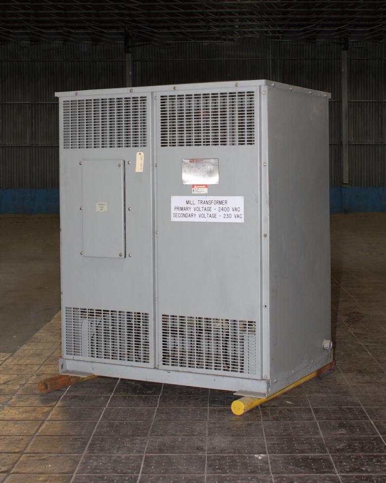 Transformers and Switchgear 550 kva Federal Pacific Transformer Company dry transformer, 2400 V high voltage, 230 Y/133 V low voltage, 3 phase