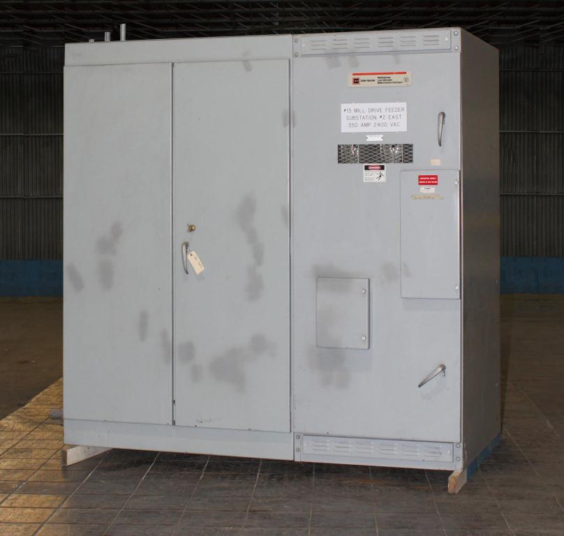 Transformers and Switchgear Culter-Hammer and Westinghouse switchgear model WLI  Load Interrupter Metal Enclosed Switchgear 2400 volts, 350 amps
