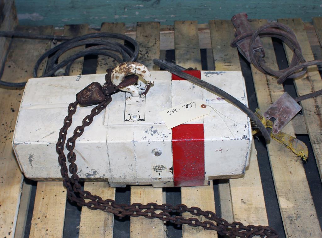 Material Handling Equipment chain hoist, 1000 lbs. Coffing Hoists 12  long chain