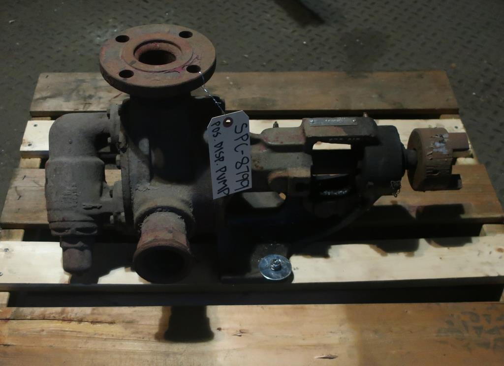 Pump 2 inlet Viking positive displacement pump model K4125, Cast Iron 75 gpm