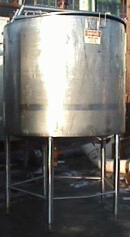 Kettle 1000 gallon Walker processor kettle, agitator Side and Bottom Scraping, 125 psi jacket rating, Stainless Steel1