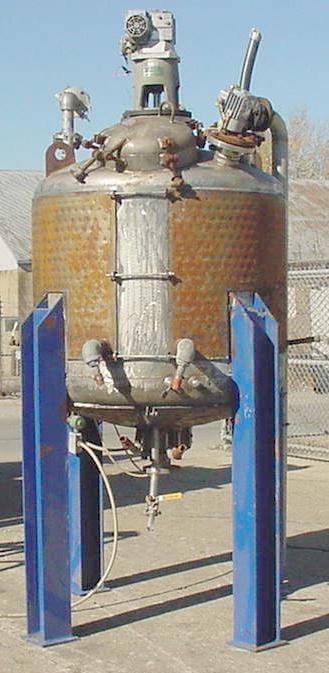 Reactor 350 gallon Resun Manufacturing Co. chemical reactor, 15 psi internal, 60 psi jacket1