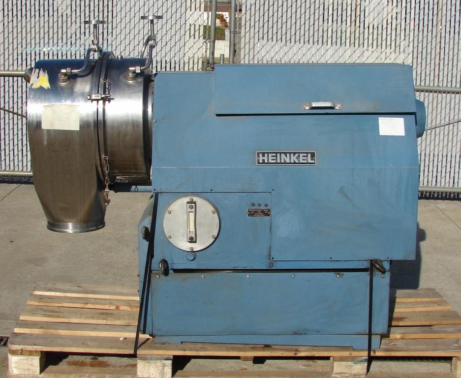 Centrifuge 300mm Heinkel inverting filter centrifuge model HF300, 3460 rpm, Hastalloy1