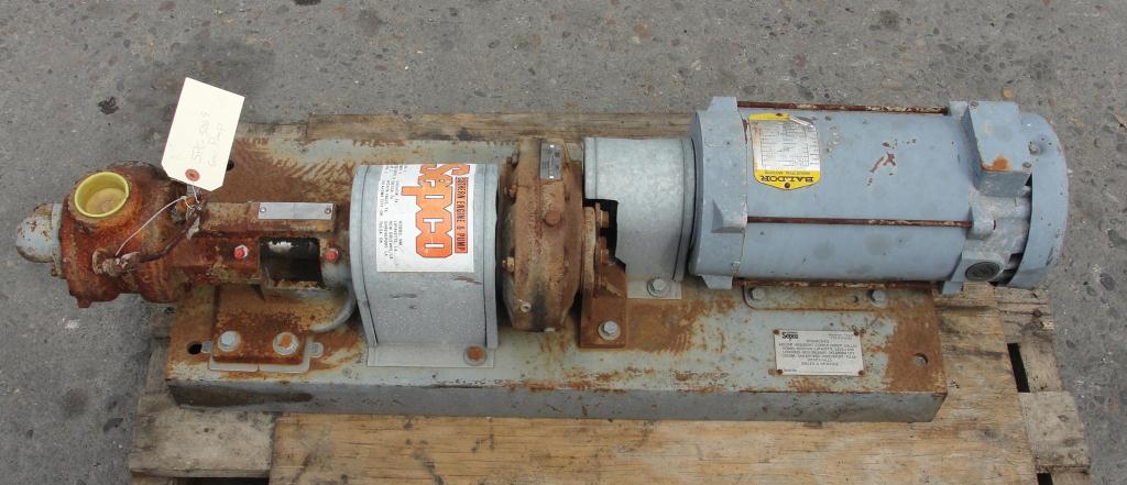 Pump 1.5 inlet Viking positive displacement pump model HL-4625, 1.5 hp, CS1