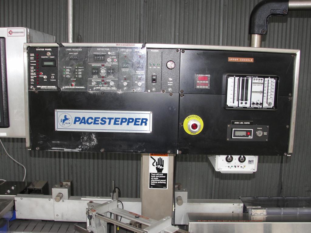 Labeler New Jersey pressure sensitive labeler model Pacestepper 331L, wrap around5