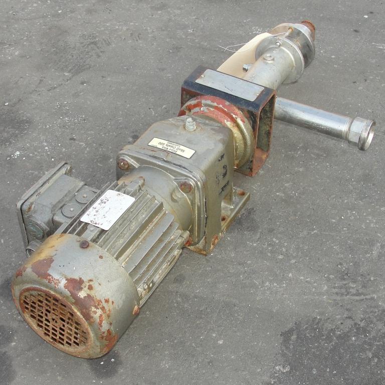Pump Seepex progressive cavity pump model MD 003-12, 1 hp, Stainless Steel3