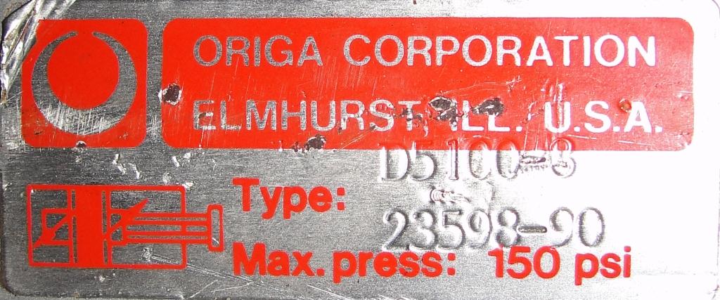 Capping Machine Origa Corporation overcapper model D5100-3, 66