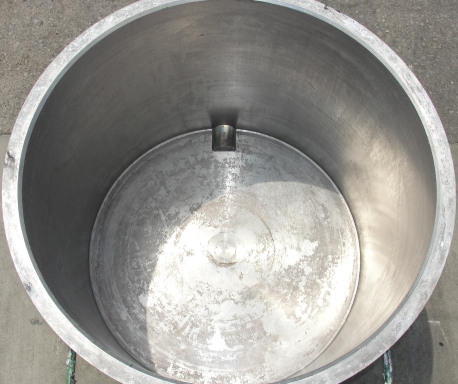 Mixer and Blender 125 gallon Ross change can Stainless Steel 39.25 inside diameter 31.5 inside height2