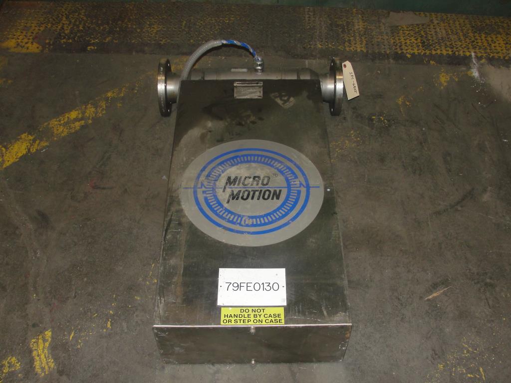 Miscellaneous Equipment 3 MicroMotion model D300S-SS-A150 mass flow meter up to 7000 lb/min flow range NA2