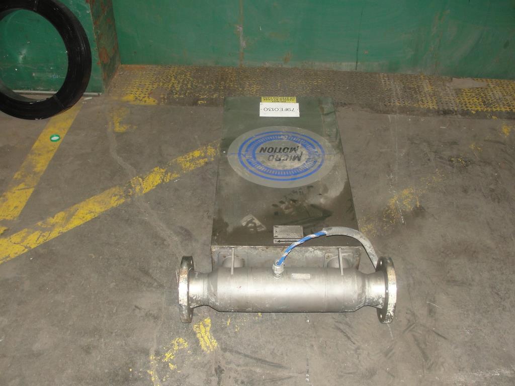Miscellaneous Equipment 3 MicroMotion model D300S-SS-A150 mass flow meter up to 7000 lb/min flow range NA4