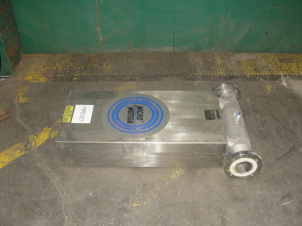 Miscellaneous Equipment 3 MicroMotion model D300S-SS-A150 mass flow meter up to 7000 lbs/min flow range Stainless Steel3