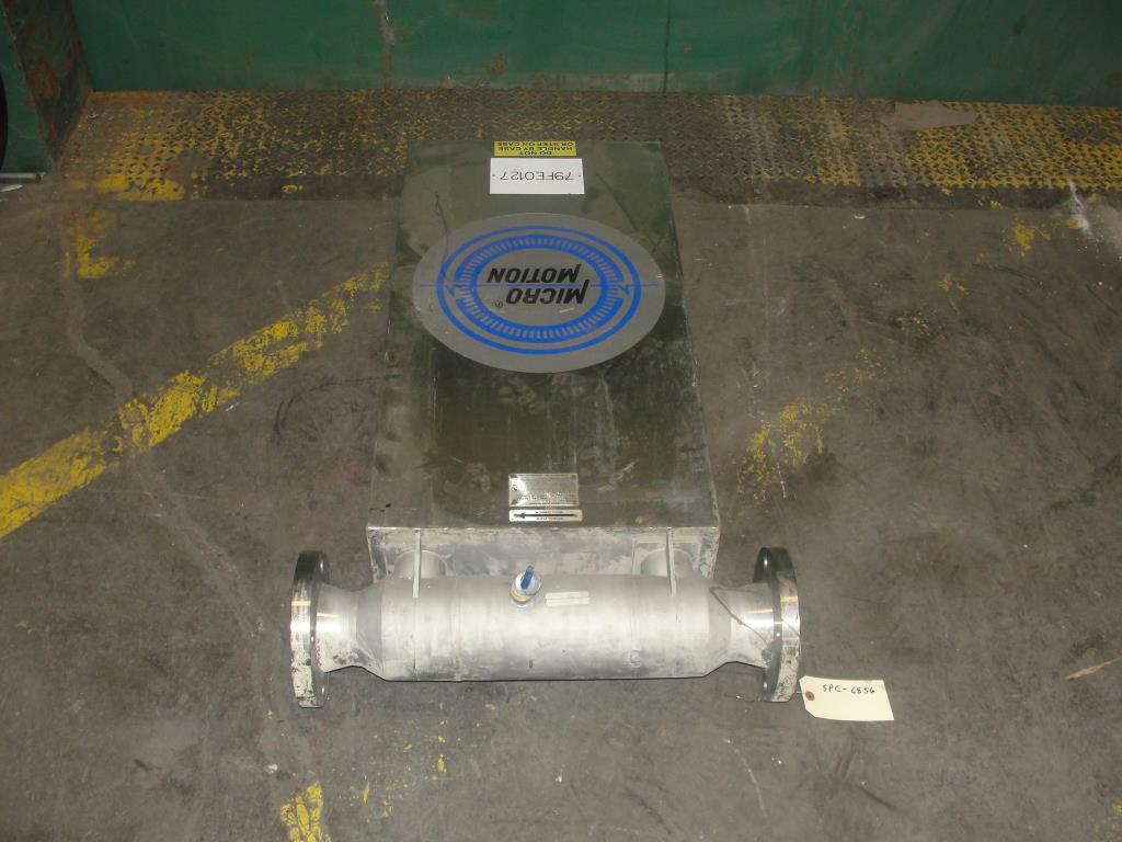Miscellaneous Equipment 3 MicroMotion model D300S-SS-A150 mass flow meter up to 7000 lbs/min flow range Stainless Steel4