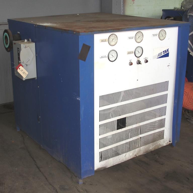 Compressor 5 hp Air Tak air dryer model D-1000-W-HP, 1000 cfm