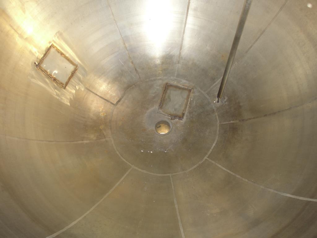 Kettle 1000 gallon Lee hemispherical bottom kettle, Stainless Steel2