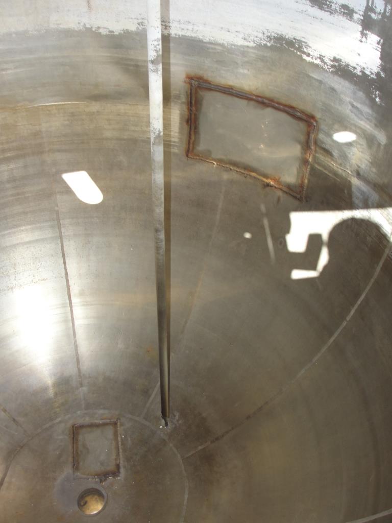 Kettle 1000 gallon Lee hemispherical bottom kettle, Stainless Steel9