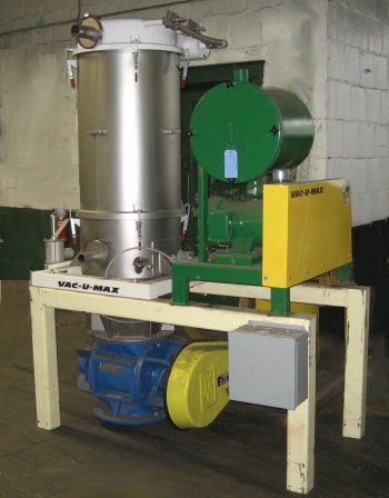 Dust Collector 4 sq.ft. Vac-U-Max reverse pulse jet dust collector 144 cfm, Positive Displacement fan