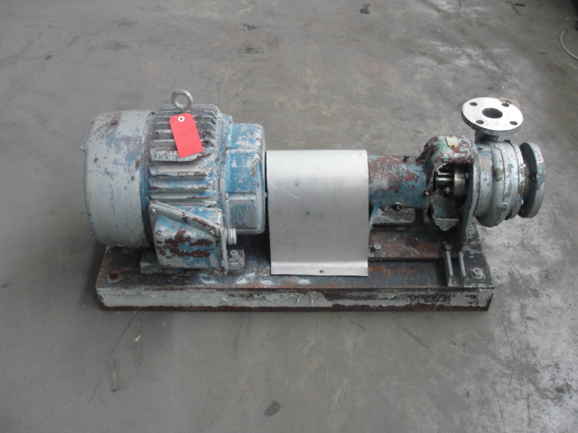 Pump 3x2x6 Worthington centrifugal pump, 5 hp, Stainless Steel1