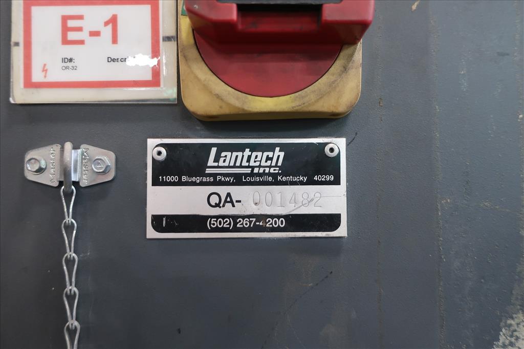 Wrapping machine Lantech stretch wrapping machine model Q Auto, 62 max. wrap height, speed up to 45 Loads/hr.7