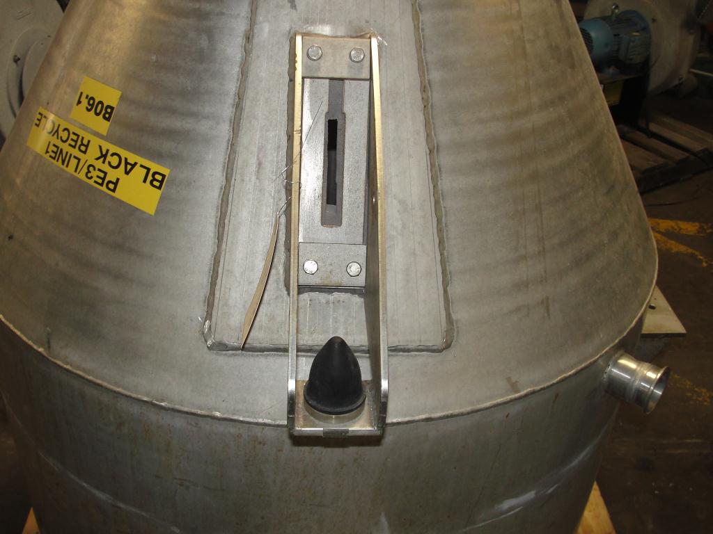 Bin Hopper Silo 23 cu.ft., bulk storage bin, Stainless Steel3