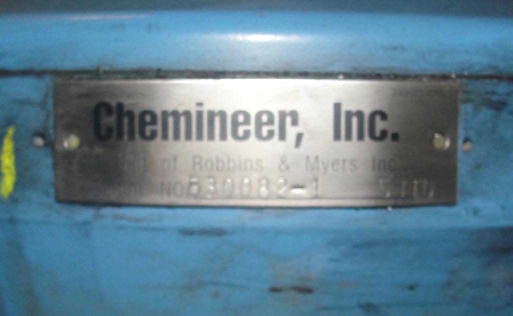 Mixer and Blender 2 hp Chemineer disperser6
