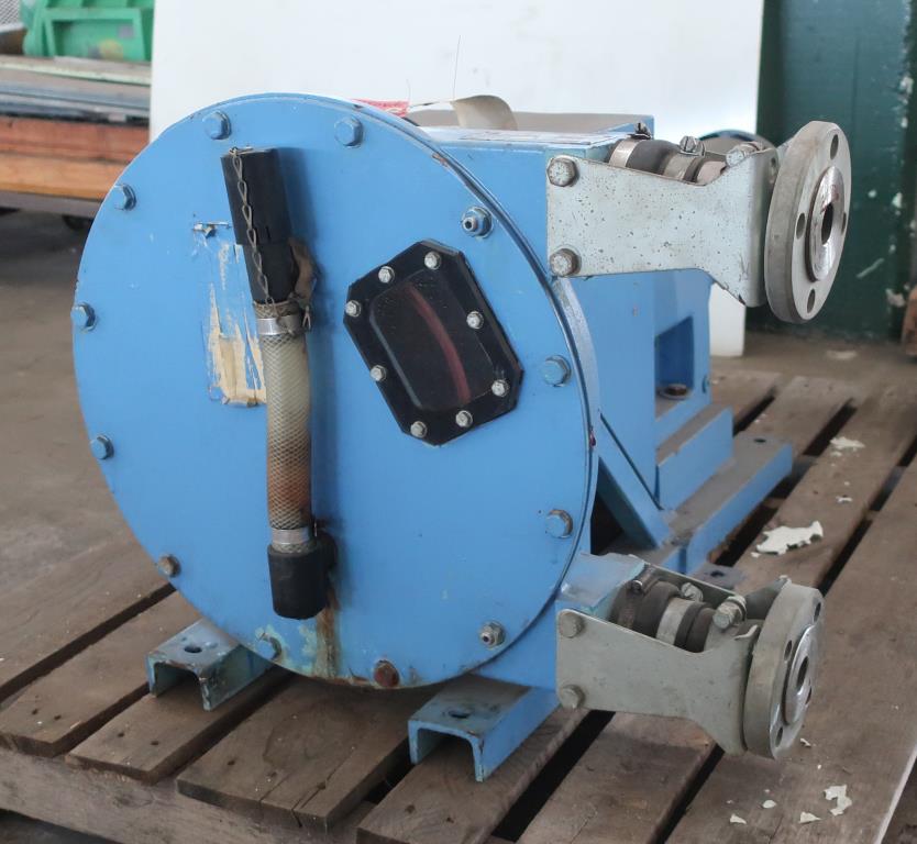Pump 1 inlet Bredel Delden Holland positive displacement pump model Type SP-32, 1-1/2 hp2