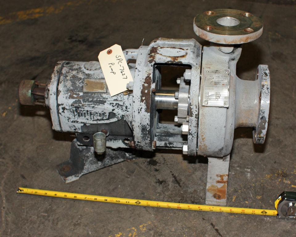 Pump 3x 2-7/60 Durco centrifugal pump, 316 SS1