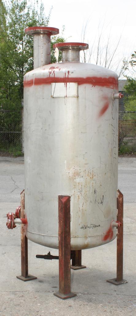 Tank 80 gallon vertical tank, Stainless Steel