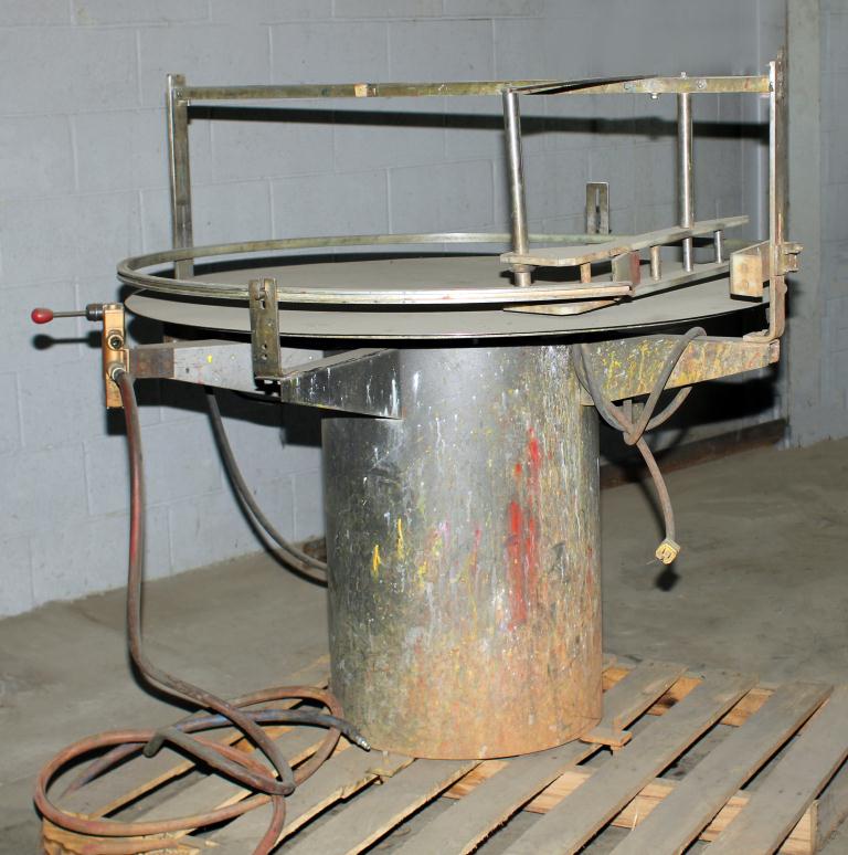 Accumulation Table 48 KAPS-ALL Packaging Systems rotary accumulation table model FS-U-48 Stainless Steel3
