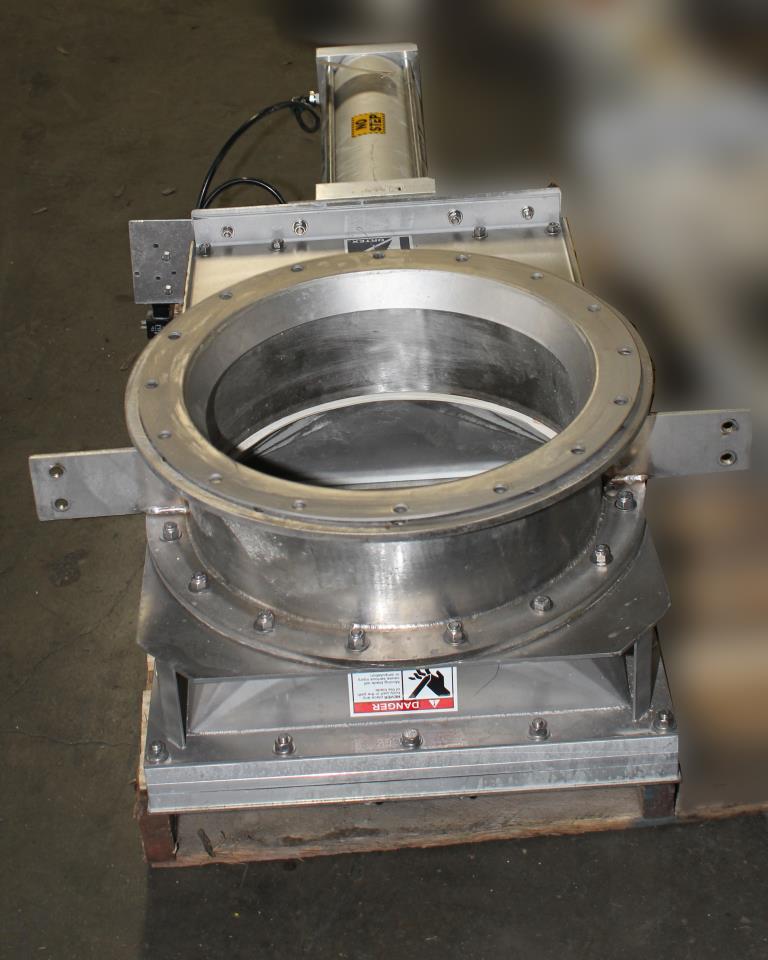 Valve 16 Salina Vortex gate valve, pneumatic, Stainless Steel Contact Parts2