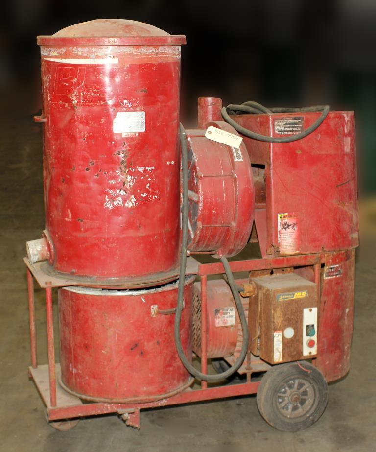 Miscellaneous Equipment 10 hp INVINCIBLE industrial vacuum cleaner model 45941