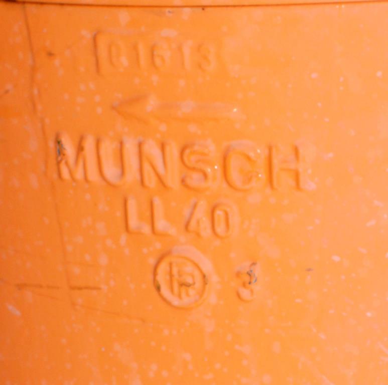Pump 65x40x280 mm Munsch Chemie-Pumpen vertical centrifugal pump model TNP-KL 65 40-250, Polypropylene4