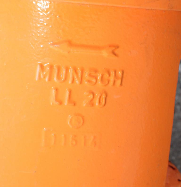 Pump 50x32x230 mm Munsch Chemie-Pumpen vertical centrifugal pump model TNP-KL 50 32-200-, Polypropylene5