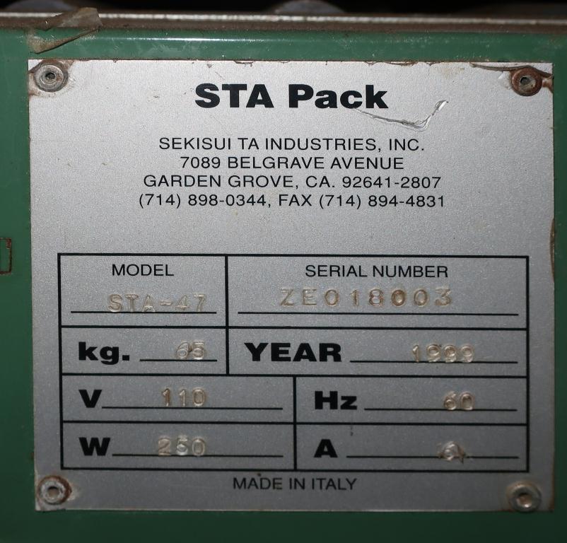 Case Sealer STA Pack case taper model STA-47, speed 90 PER MIN2