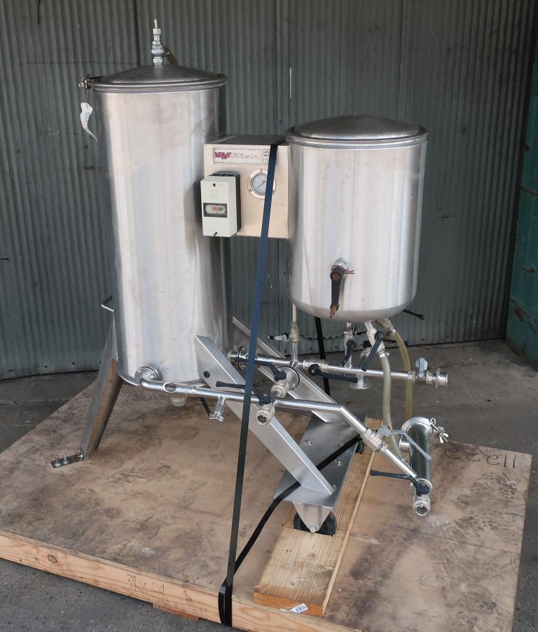 Filtration Equipment 29 sq.ft. Velo S.p.a. pressure leaf filter model 0056, Stainless Steel1