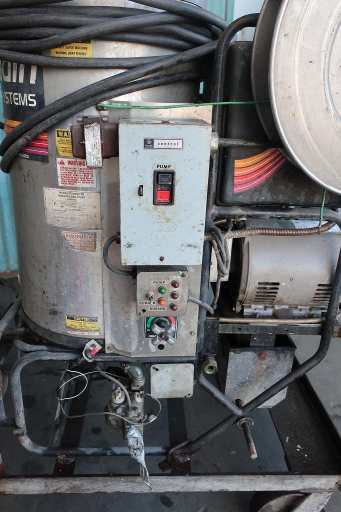 Miscellaneous Equipment Aaladin model 1450 pressure washer, 7.5 hp, 2000 psi, 5 gpm, 440,000 b.t.u.7