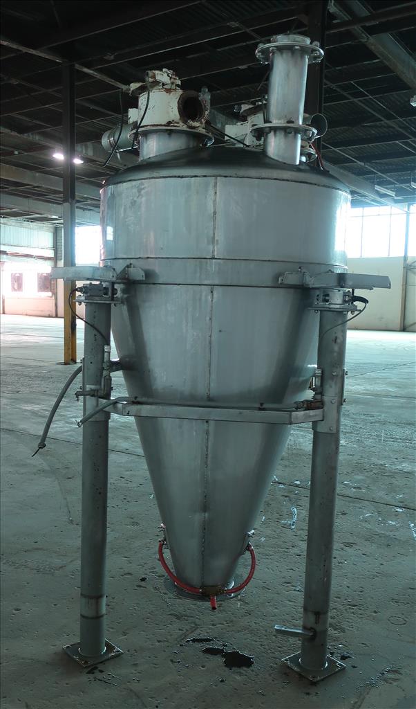 Bin Hopper Silo 40 cu.ft., bulk storage bin, Stainless Steel4