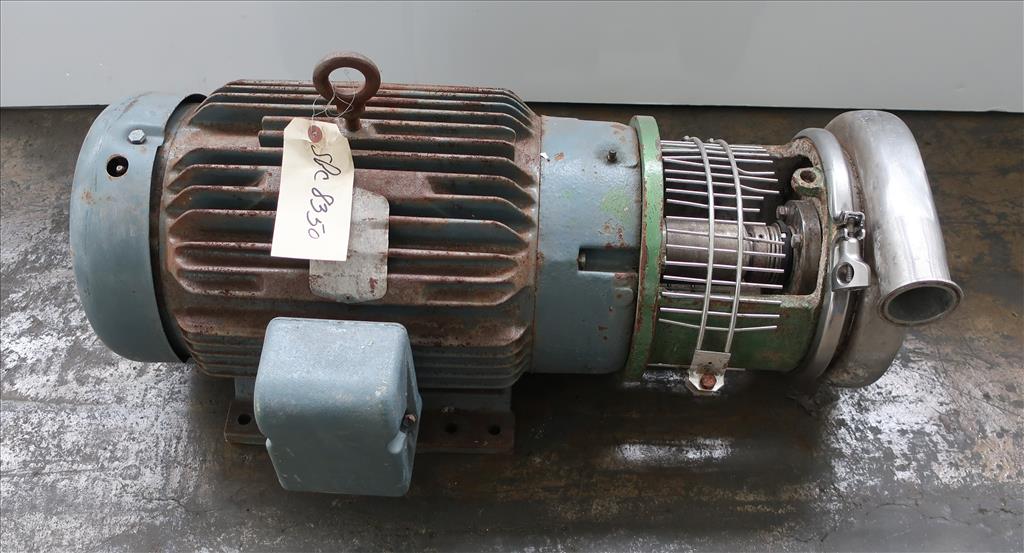Pump 2x3x6 centrifugal pump, 20 hp, Stainless Steel Contact Parts3