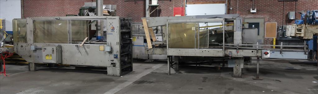 Uncaser and Decaser A-B-C Packaging decaser model 81, 10 to 50 cpm