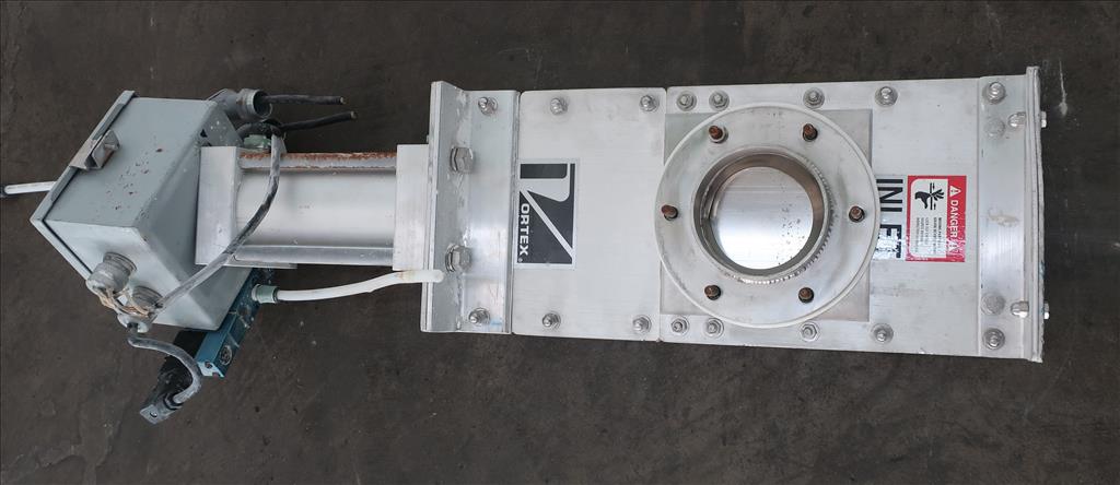 Valve 4 Salinia Vortex gate valve, pneumatic, Stainless Steel Contact Parts2