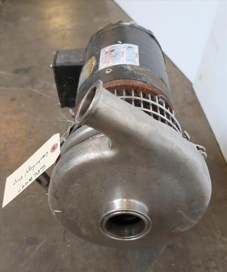Pump Tri-Clover centrifugal pump, 1 hp, Stainless Steel3