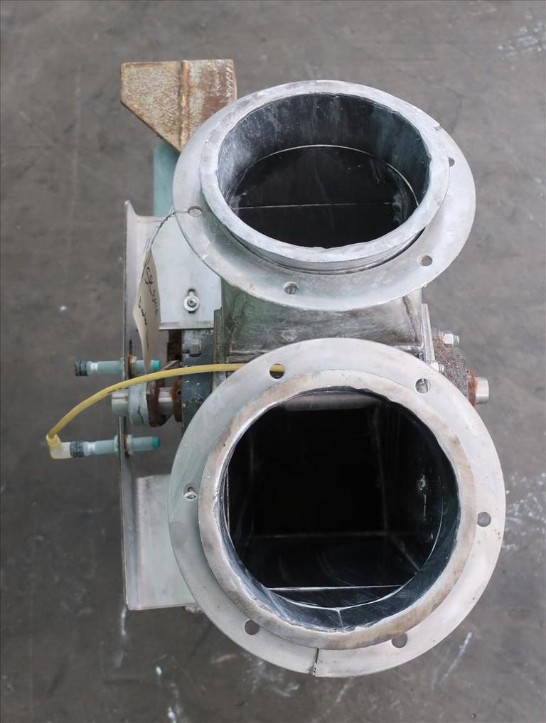 Valve pneumatic diverter valve, 8 Gravity, Stainless Steel3