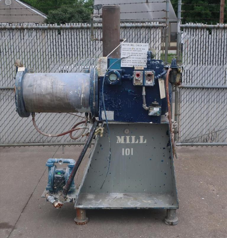 Mill Eiger Machinery horizontal media mill model 40L SSE EXP, 40 L, CS2
