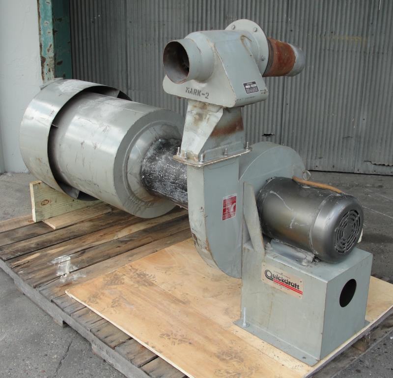 Blower centrifugal fan Quickdraft model MH-6.5, 7.5 hp, CS