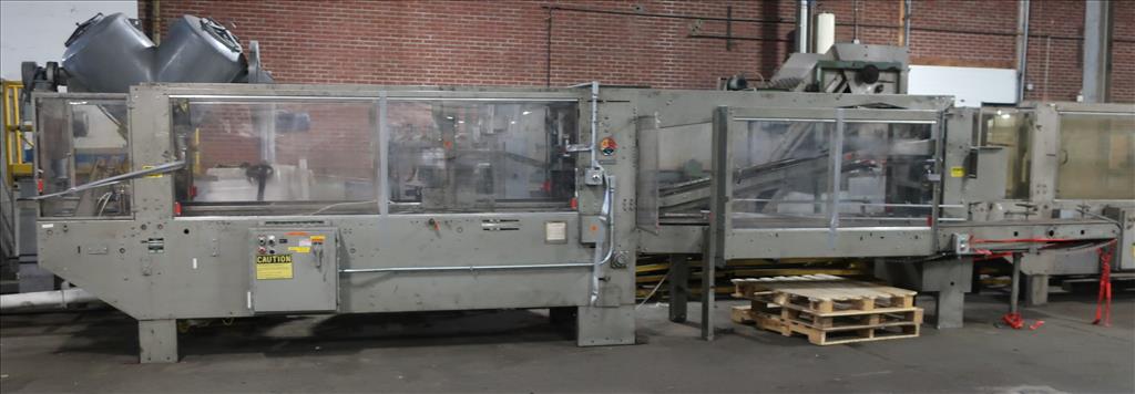 Uncaser and Decaser A-B-C Packaging decaser model 81-GL, 10 to 50 cpm