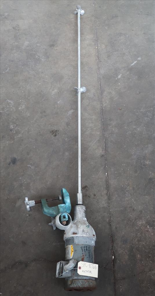 Agitator 1/3 hp electric Mixmor clamp-on agitator, model D-131