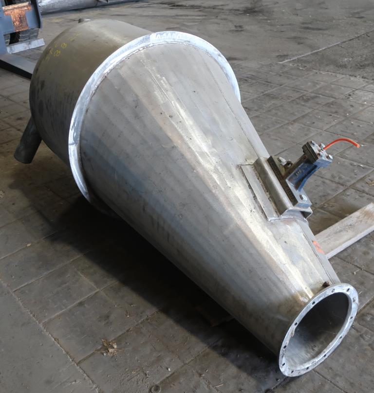 Bin Hopper Silo 18 cu.ft., bulk storage bin, Stainless Steel4